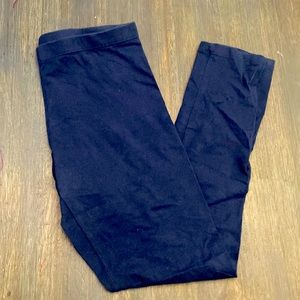 Girls dark blue leggings